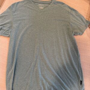 Kenneth Cole Men's Heather Blue Short Sleeve‎ Tee